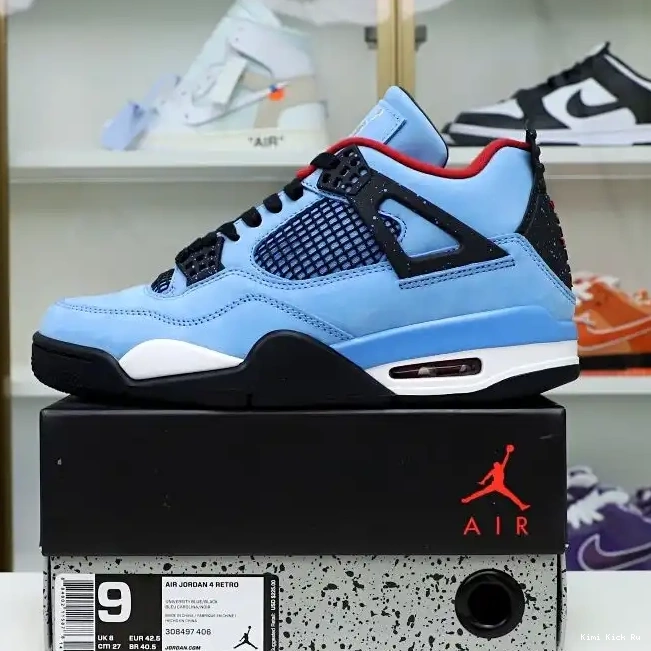 X SCOTT TRAVIS RETRO 'CACTUS JACK' & FAMILY JORDAN FRIENDS Kimikick 4 AIR 0804